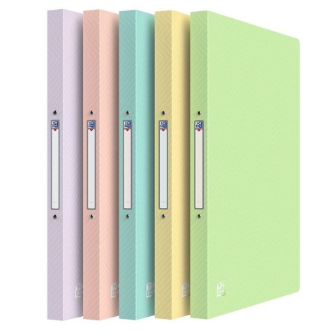 Segregator ringowy pastel 2R Urban A4 20mm mix Oxford (400187612) Oxford