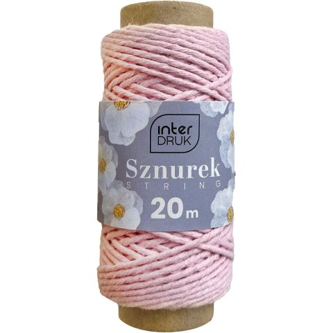 Sznurek szurek PASTEL 5902277345530 20m Interdruk (20m) Interdruk