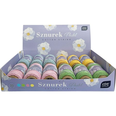 Sznurek szurek PASTEL 5902277345530 20m Interdruk (20m) Interdruk