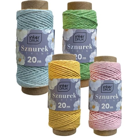 Sznurek szurek PASTEL 5902277345530 20m Interdruk (20m) Interdruk
