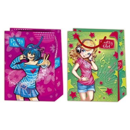 Torba prezentowa Pretty girl 5902221807602 Merigraf (T5) Merigraf