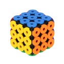 Układanka kostka magiczna guzik 6x6x6 Mega Creative (553093) Mega Creative
