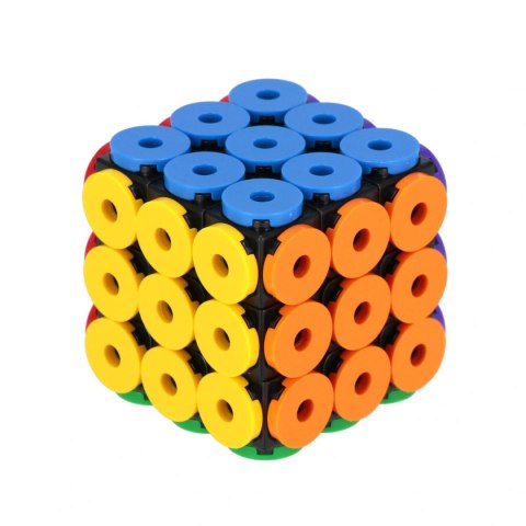 Układanka kostka magiczna guzik 6x6x6 Mega Creative (553093) Mega Creative