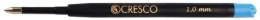 Wkład do długopisu NONSTOP Cresco niebieski 1,0mm (033251) Cresco