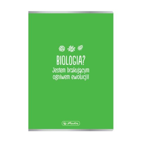 Zeszyt Biologia 9577404 A5 60k. krata Herlitz (400197997) Herlitz
