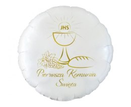 Balon foliowy Komunia Święta (kielich) 18cal Godan (FG-OPKK) Godan