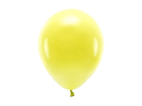 Balon gumowy Pastel Eco Balloons żółty 260mm Partydeco (ECO26P-084) Partydeco