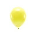 Balon gumowy Pastel Eco Balloons żółty 260mm Partydeco (ECO26P-084) Partydeco