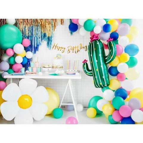 Balon gumowy Pastel Eco Balloons żółty 260mm Partydeco (ECO26P-084) Partydeco