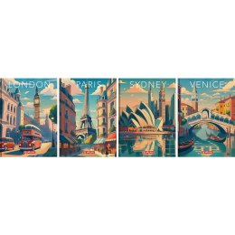 Brulion Herlitz Retro City B5 160k. 70g krata (400196853) Herlitz