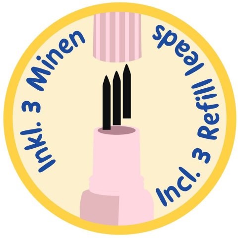 Cyrkiel Griffix Sweet Berry 1 el. Pelikan (300001200) Pelikan