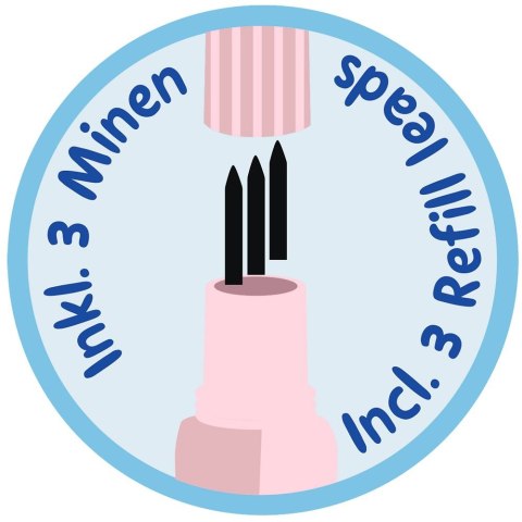 Cyrkiel Griffix Sweet Berry 1 el. Pelikan (300001200) Pelikan