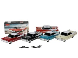 Głośnik Adar metalowy - auto 26x10cm, Bluetooth, z kablem USB, z radiem mix (609938) Adar