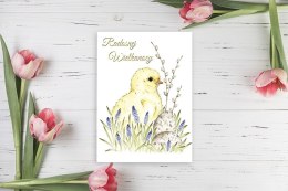 Kartka składana Wielkanoc Kurczaczek B6 Henry (5907465667098) Henry