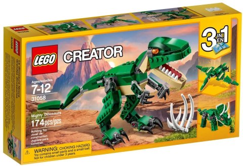 Klocki konstrukcyjne Creator potężne dinozaury Lego (31058) Lego
