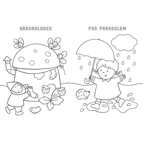 Książeczka edukacyjna Świat dziecka dla malucha Aksjomat Aksjomat