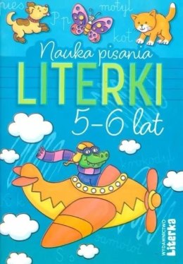 Książeczka edukacyjna Literka Nauka pisania. Literki 5-6 lat Literka