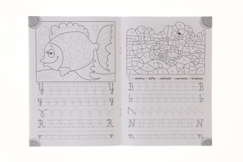 Książeczka edukacyjna literki Literka Literka