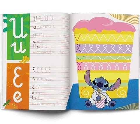 Książka dla dzieci Disney Uczy. Stich. Kaligrafia Ćwiczenia Ameet (UKA 9303) Ameet