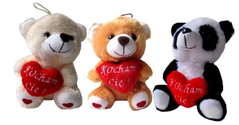 Pluszak miś lub panda z sercem [mm:] 170 Deef (03806) Deef