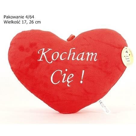 Pluszak serce Kocham Cię [mm:] 260 Deef (03226) Deef
