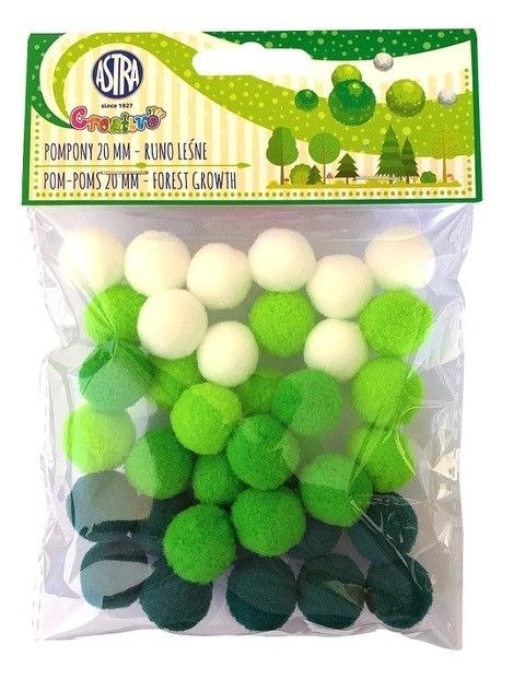 Pompony runo leśne mix Creatinio (335121019) Creatinio