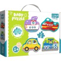 Puzzle puzzle baby classic pojazdy 2 el. Trefl (36075) Trefl