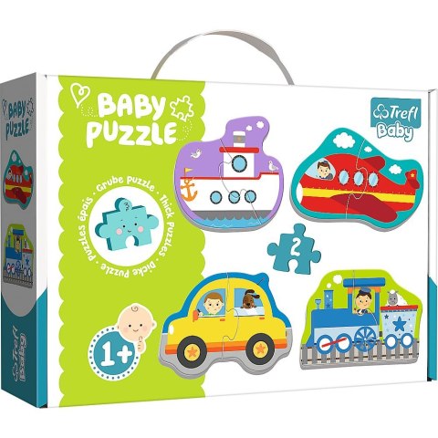 Puzzle puzzle baby classic pojazdy 2 el. Trefl (36075) Trefl