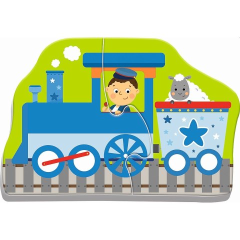 Puzzle puzzle baby classic pojazdy 2 el. Trefl (36075) Trefl