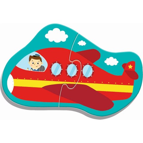 Puzzle puzzle baby classic pojazdy 2 el. Trefl (36075) Trefl