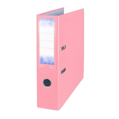 Segregator dźwigniowy A4/75 pastelowy różowy 5905658854577 PETITTE OFFICE A4 75mm różowy Strigo (PO54577) Strigo