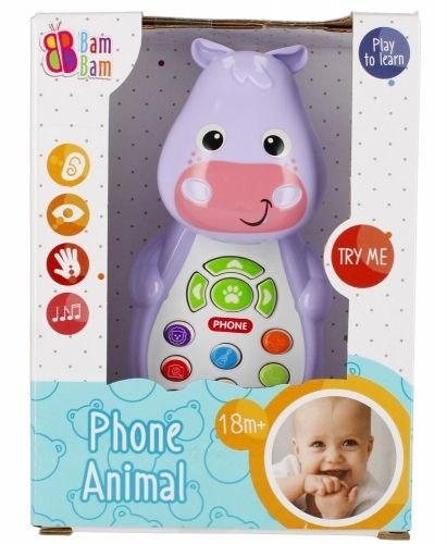 Telefon zabawkowy muzyczny Hipco Bam Bam (499231) Bam Bam
