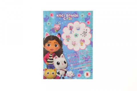 Wydrapywanka Koci Domek Gab Książecz-kot-ka z naklejkami Trefl (Ks97238) Trefl