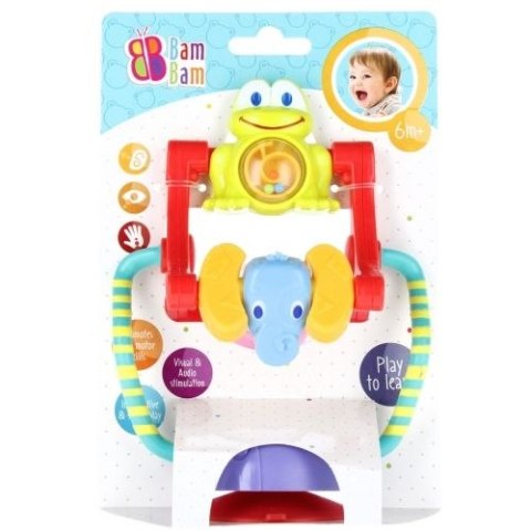 Zabawka edukacyjna na przyssawkę Karuzela Bam Bam (515055) Bam Bam
