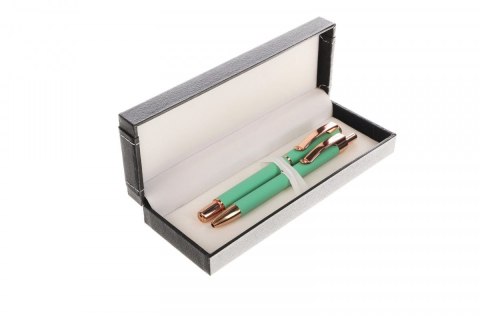 Zestaw piśmienniczy MASTER zielony pióro+ długopis et.38 Cresco (M-04) Cresco