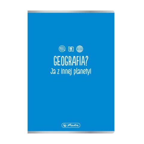 Zeszyt Geografia 9577354 A5 60k. 70g krata Herlitz (400197996) Herlitz