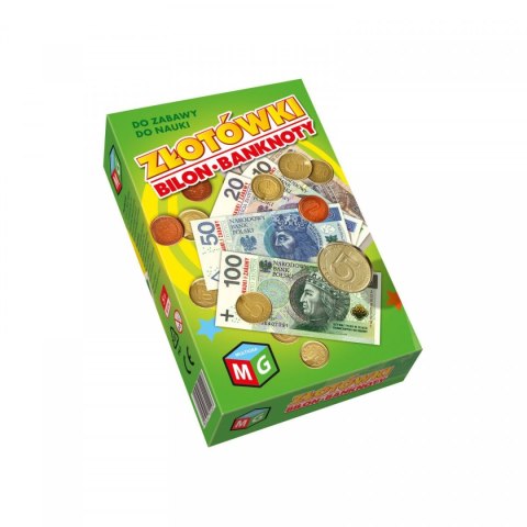 Gra edukacyjna ZŁOTÓWKI BILON I BANKNOTY Multigra Multigra