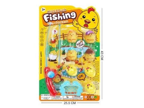 Gra zręcznościowa WĘDKA Z KACZKAMI NA MAGNES Bigtoys (BGR8970) Bigtoys