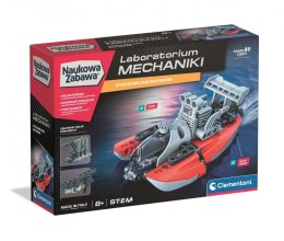 Klocki konstrukcyjne Clementoni Laboratorium Mechaniki Motorówka (CLM50247) Clementoni