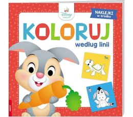 Książka dla dzieci Ameet Disney Maluch. Koloruj Według Linii (COLN 9201) Ameet