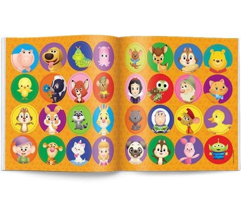 Książka dla dzieci Disney Maluch. Koloruj Według Linii Ameet (COLN 9202) Ameet