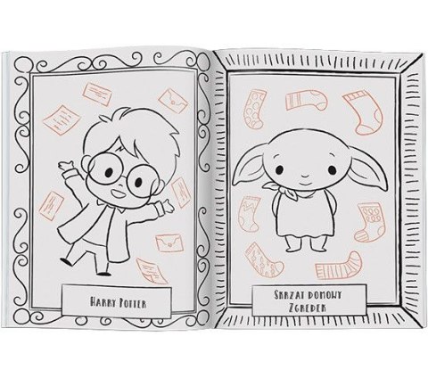 Książka dla dzieci Harry Potter™. Postacie i stworzenia. Ameet (CTC 5101) Ameet