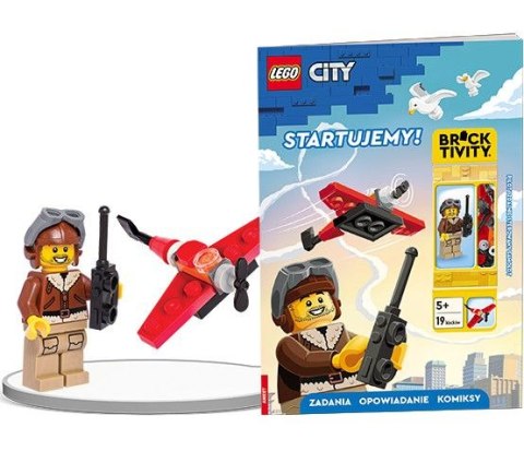 Książka dla dzieci LEGO® City. Startujemy! Ameet (LNC 6032) Ameet