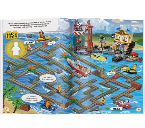 Książka dla dzieci LEGO® City. Startujemy! Ameet (LNC 6032) Ameet