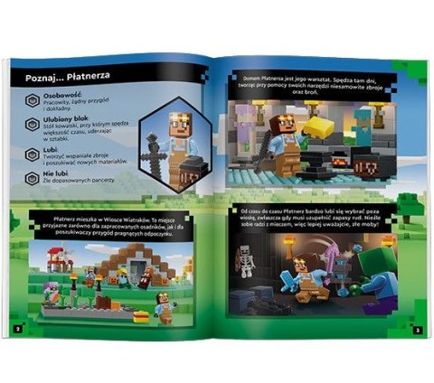 Książka dla dzieci LEGO® Minecraft®. Przygody Płatnerza Ameet (MQBZ-5201) Ameet
