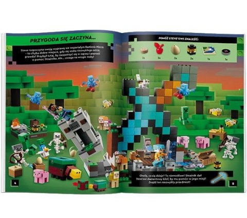 Książka dla dzieci LEGO® Minecraft®. Wyprawa po netherytowy miecz Ameet (MSF 5201) Ameet