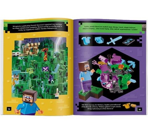Książka dla dzieci LEGO® Minecraft®. Wyprawa po netherytowy miecz Ameet (MSF 5201) Ameet