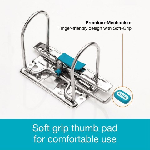 Segregator dźwigniowy 5 cm Pro+ A4 50mm fioletowy Elba (100202100) Elba