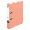 Segregator dźwigniowy 50028498 Q.file protect A4 50mm łososiowy Herlitz (300005712) Herlitz