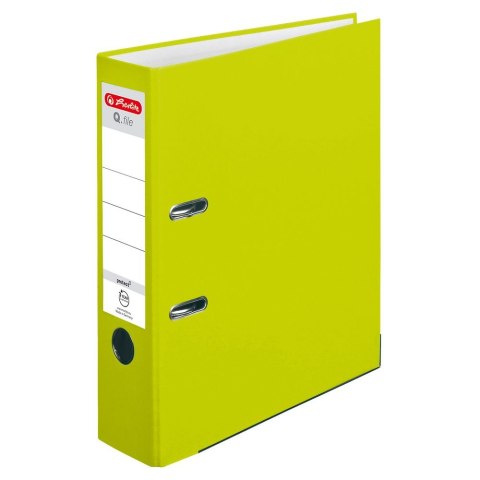 Segregator dźwigniowy Q.file 50022489 A4 80mm Zielony Herlitz (300005281) Herlitz